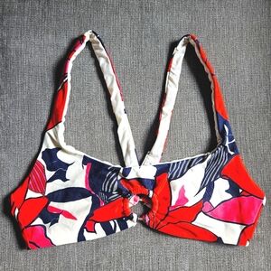 Vince Camuto Wild Lotus Ring Swim Top